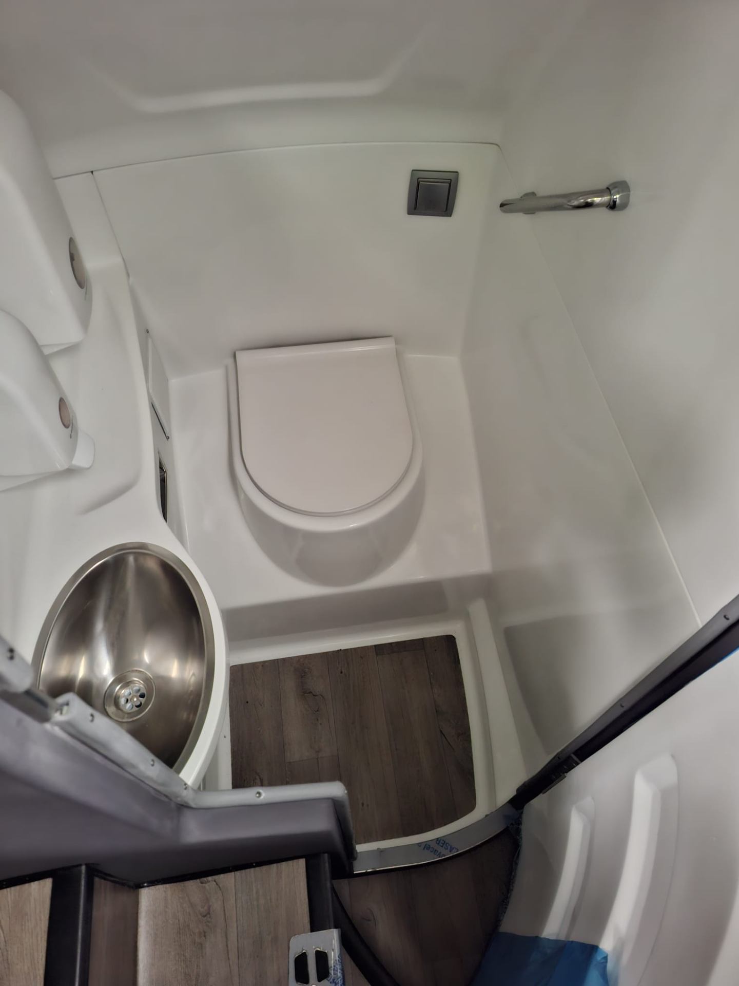 Toilet aan boord